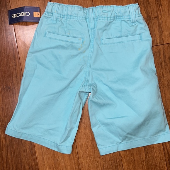 Cherokee boys Aqua flat front shorts size 8 NWT - Picture 5 of 5